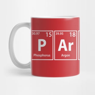 Parsec (P-Ar-Se-C) Periodic Elements Spelling Mug